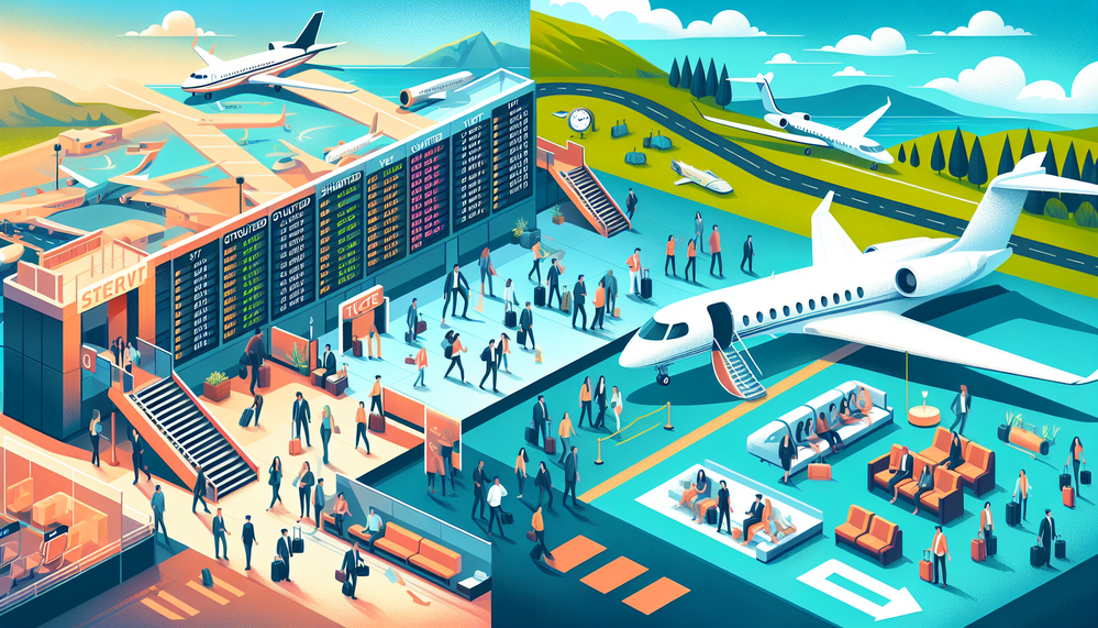 Scheduled vs. Chartered Flights: Which is Better for You?