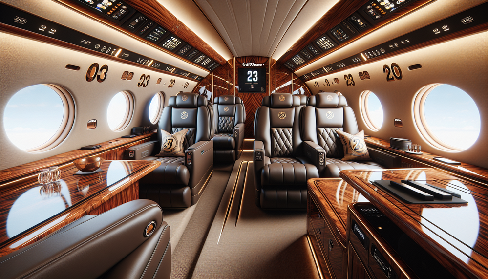 Inside Michael Jordan's $70 Million Custom Gulfstream G650ER: A Peek Into Ultimate Luxury Air Travel