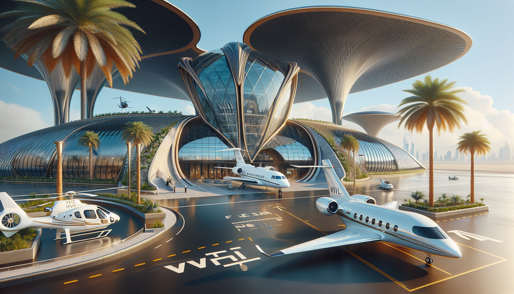 Explore Dubai's New Private Jet, Helicopter, and eVTOL Terminal for Ultra-Fast Travel