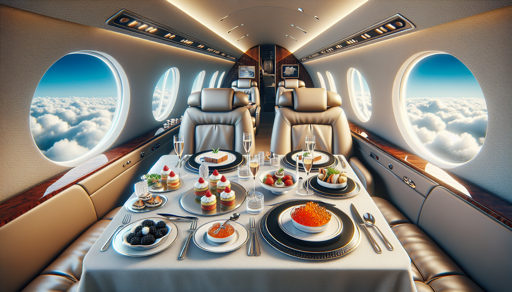 Ultimate Guide to Gourmet Catering on Private Jets