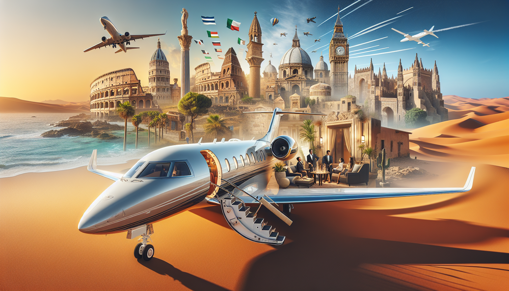 Discover North Africa’s Luxurious Escapes by Private Jet from Rome, Paris & London
