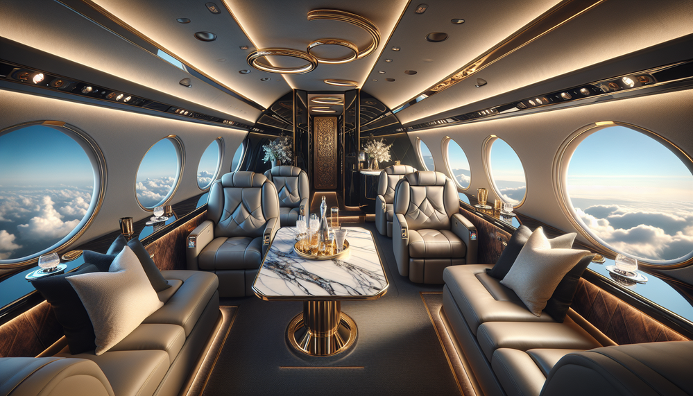 Inside the Lavish World of Private Jet Design: Secrets of the Super Rich Revealed